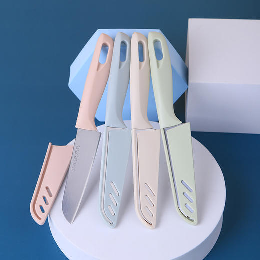 【日用百货】水果刀两件套不锈钢瓜果削皮刀 商品图2