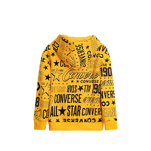 Converse匡威童装冬男女儿童加绒全身logo连帽卫衣CV2142069 商品图1