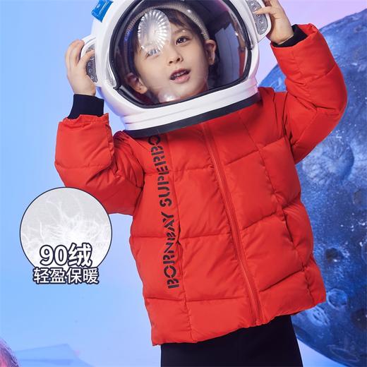 贝贝怡新款男女儿童羽绒服轻盈厚实秋冬保暖宝宝白鸭绒外套214S2780
 商品图3