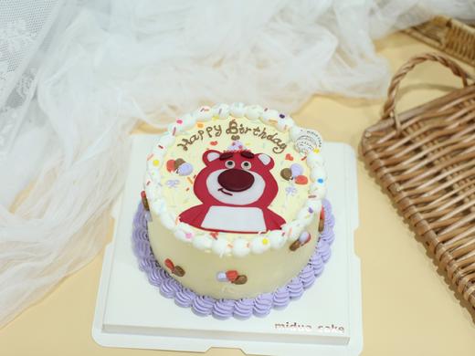 女孩款 Toy Story玩具总动员草莓熊 复古 可爱 翻糖 糖牌蛋糕 商品图2