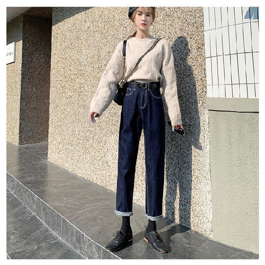 HALVIN DIARY防水防污牛仔裤 加绒牛仔裤 商品图4