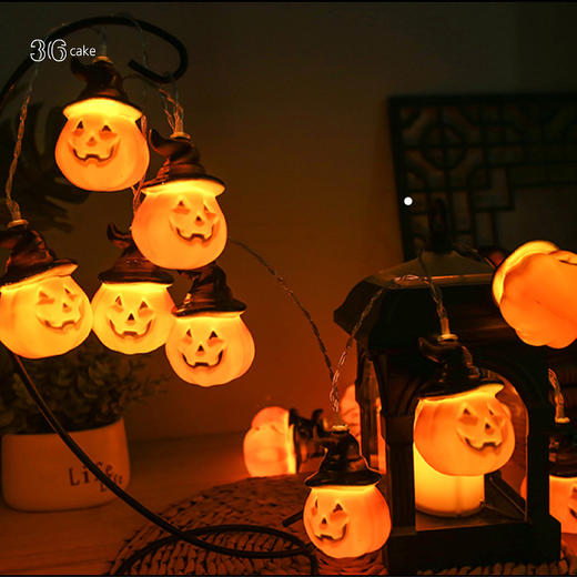 万圣节南瓜串灯-单拍不送 商品图1