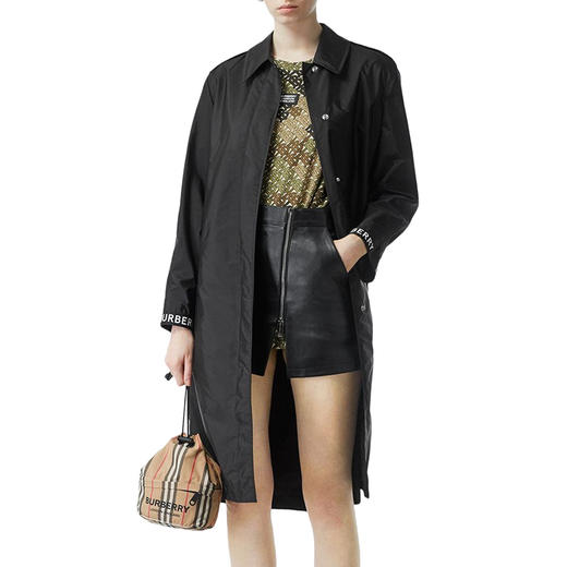 BURBERRY 博柏利 驼色女士手提包 8026737 商品图4