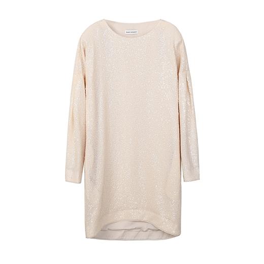 一字领直身连衣裙 商品图0