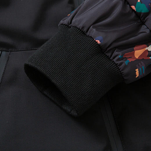 【玉米图案连帽保暖棉服】mettekids童装新品男童外套连帽防风保暖棉服 商品图6