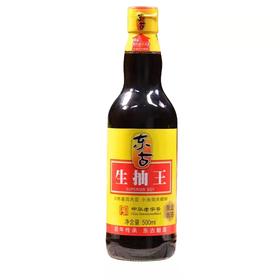 东古生抽王酱油 500ml/瓶