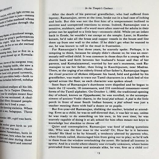 预售 【中商原版】数学天才拉马努金 英文原版 The Man Who Knew Infinity: A Life of the Genius Ramanujan 商品图7