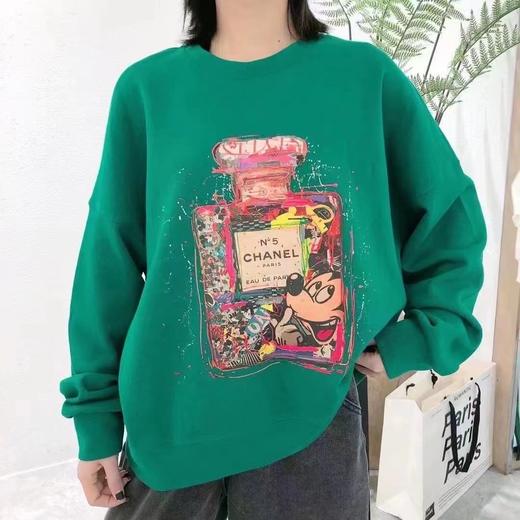 女香水瓶米奇卫衣1041 商品图0