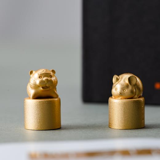 【手工现做10天发出】西泠印社·十二生肖铜印章，天下名社出品，萌态瑞兽 商品图3