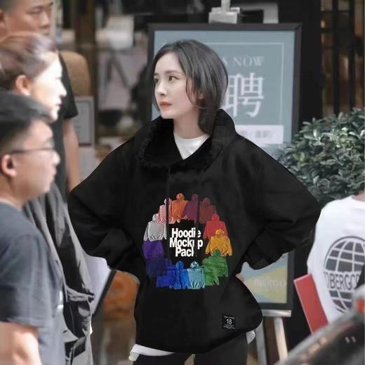 女带帽潮牌卫衣1026 商品图1