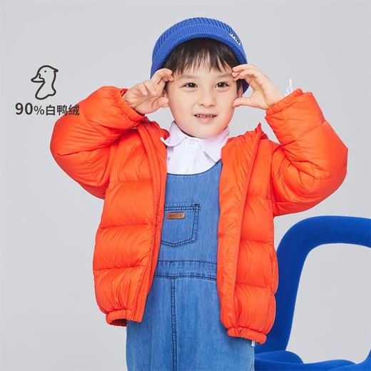 贝贝怡轻薄连帽羽绒服冬季新款宝宝男女保暖外套外衣 商品图4