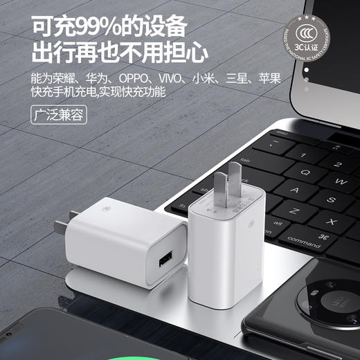 3C认证充电器20W充电器13充电器头PD适用苹果12Promax套装 商品图3