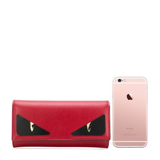 Fendi 芬迪 红色女士钱包 8M0251-A5PM-F0MVV 商品图4
