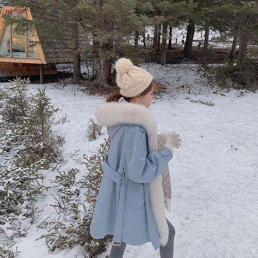 【金蘑菇菇 铂金派克】冬日安全感单品!藏肉又显比例的黄金长度 商品图2