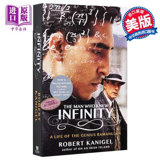 预售 【中商原版】数学天才拉马努金 英文原版 The Man Who Knew Infinity: A Life of the Genius Ramanujan 商品图0