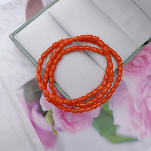 珊瑚3圈手串 商品图1