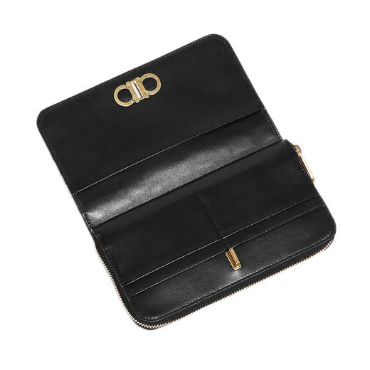 Salvatore Ferragamo 菲拉格慕 女士黑色小牛皮单肩包斜挎包 22-D332-695451 商品图2