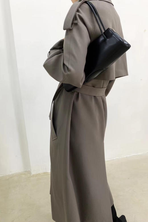 Viktoria Chan | AW2121 Alisa trenchcoat [风衣外套 灰] 商品图3