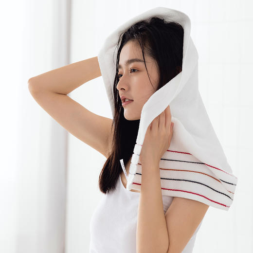 洁丽雅毛巾4条装 纯棉加厚洗脸巾吸水 多规格选择 商品图2