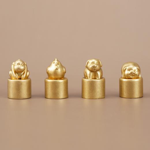 【手工现做10天发出】西泠印社·十二生肖铜印章，天下名社出品，萌态瑞兽 商品图6