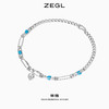 ZEGL设计师涂鸦项链女ins嘻哈锁骨毛衣链秋冬配饰品 商品缩略图6