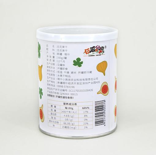 仨瓜俩枣—果然好果 无花果干160g/罐 商品图2