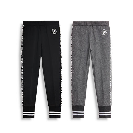 Converse/匡威童装冬季女童加绒保暖针织束脚打底长裤CV2142044 商品图0