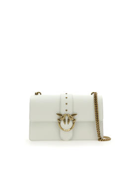 PINKO 女士单肩包白色 1P22GE-Y6XTZ14