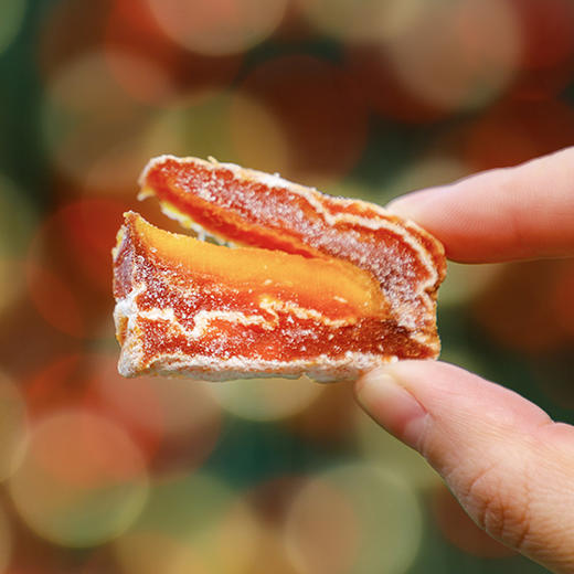 古法自然挂霜  用陕西富平尖柿制作而成的日式夹心柿饼10g*10/盒（新旧包装交替发货） 商品图2