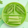 美国欧拉宝贝/OLABABY三分格宝宝笑脸硅胶餐盘吸盘式辅食碗 商品缩略图3