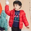 贝贝怡轻薄连帽羽绒服冬季新款宝宝男女保暖外套外衣 商品缩略图0