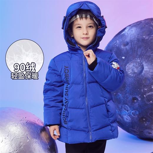 贝贝怡新款男女儿童羽绒服轻盈厚实秋冬保暖宝宝白鸭绒外套214S2780
 商品图2