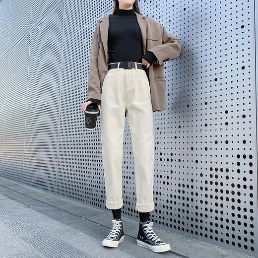 HALVIN DIARY防水防污牛仔裤 加绒牛仔裤 商品图0