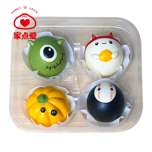 万圣节卡通造型馒头 商品图3