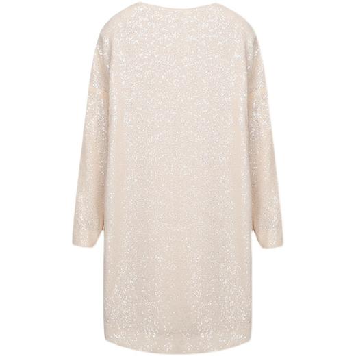 一字领直身连衣裙 商品图1