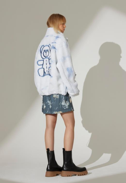 刺绣DIA小熊摇粒绒外套 商品图4