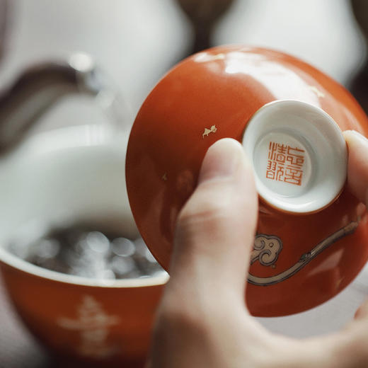 忘言造物诸事如意茶碗 130ml 高5.2cm 口径8.8cm 商品图5