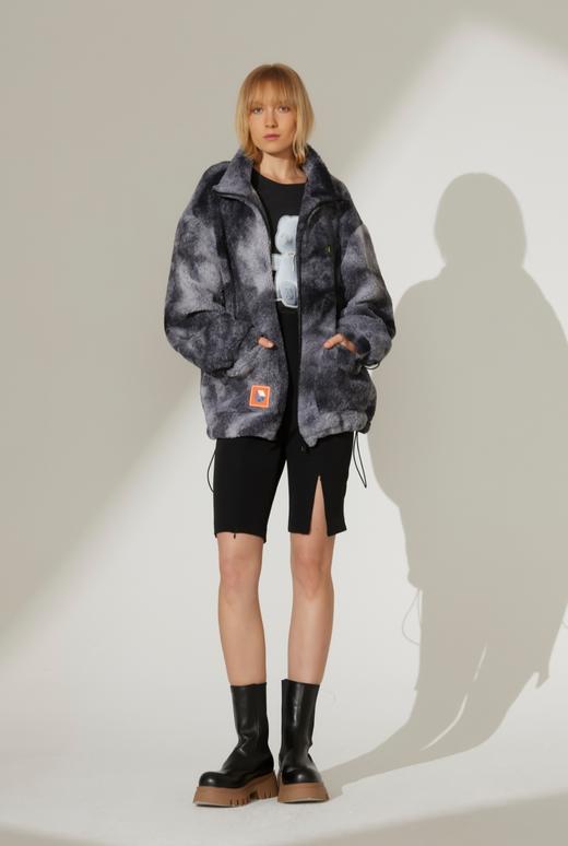 刺绣DIA小熊摇粒绒外套 商品图2