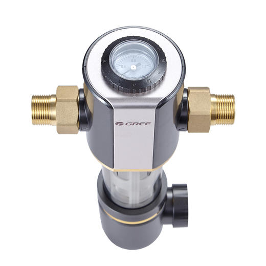 格力前置过滤器家用40微米自来水反冲洗大通量全屋中央净水器 WTE-QZBW04 商品图2
