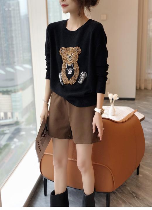 女小熊珠片套头297 商品图2