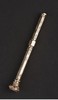独角鹿西洋古董英国维多利亚时期出品K金雕花可伸缩铅笔 商品缩略图1
