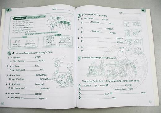 培生香港朗文小学英语教材 三年级上学期 语法练习册 英文原版 Primary Longman Express 3A grammar 第二版朗文快车PLE 英文版 商品图1