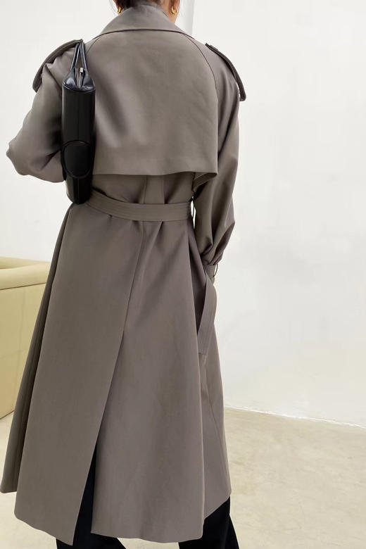 Viktoria Chan | AW2121 Alisa trenchcoat [风衣外套 灰] 商品图1