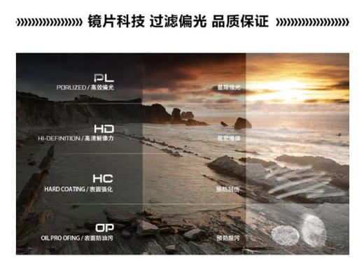骊佳1968型男女同款高清偏光（近视）太阳眼镜 商品图2