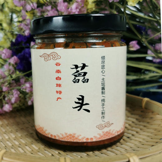 云南昆明特产啊达乡音姜丝、香菇丝、油腐乳、藠头、香辣酱，450g/瓶 商品图1