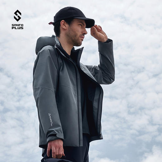 SANFO PLUS SJM-21070 男款燧石抓绒三合一冲锋衣21070 商品图0