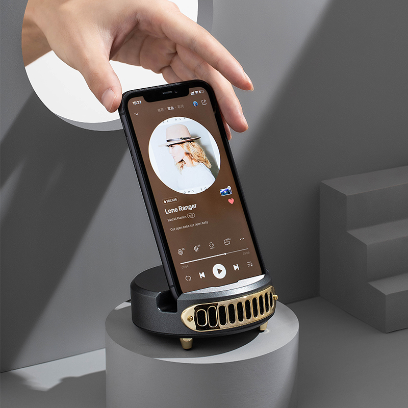 开物KAWOO 重庆森林2复古音响 手机支架蓝牙小音箱