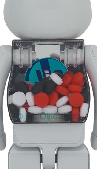 收藏系列 Be@rbrick 400%系列 白色药丸 商品图4