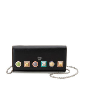 Fendi 芬迪 女士黑色链条包 8M0365-SR0-F0JBX