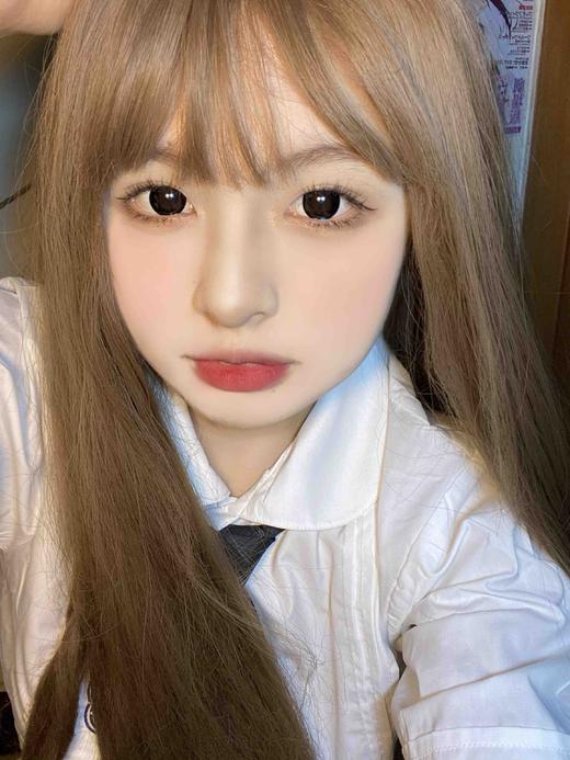 年抛 编号019  夏黑葡萄 sheepcon  大直径14.5 着色14.4 （同品牌多副更划算 选款色板在详情页)黑色美瞳 大黑片 超级大美目黑 | 很大很大 眼睛不大不要买！ 商品图11